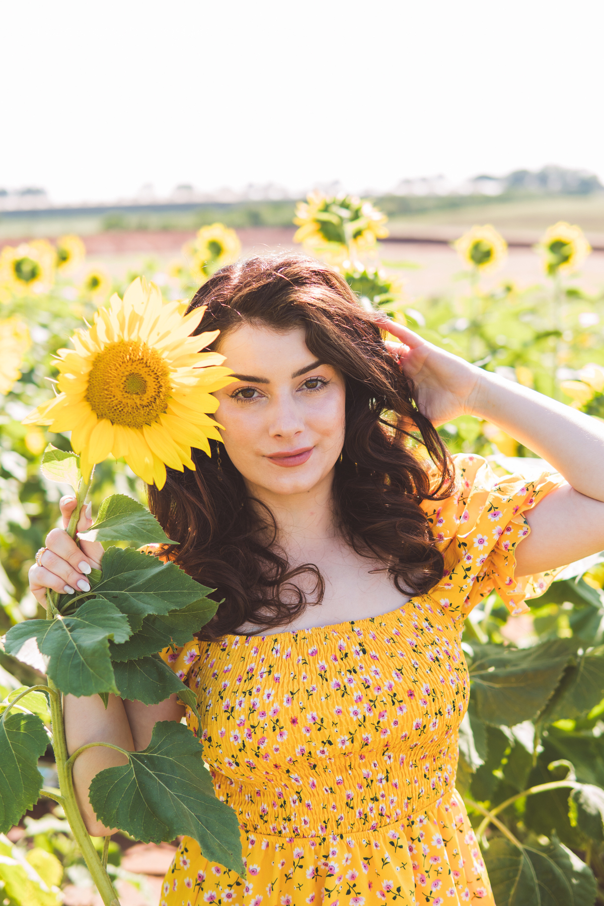 Ensaio fotográfico feminino em Holambra no Sitio Essência e no Macena Flores - Cristiny
