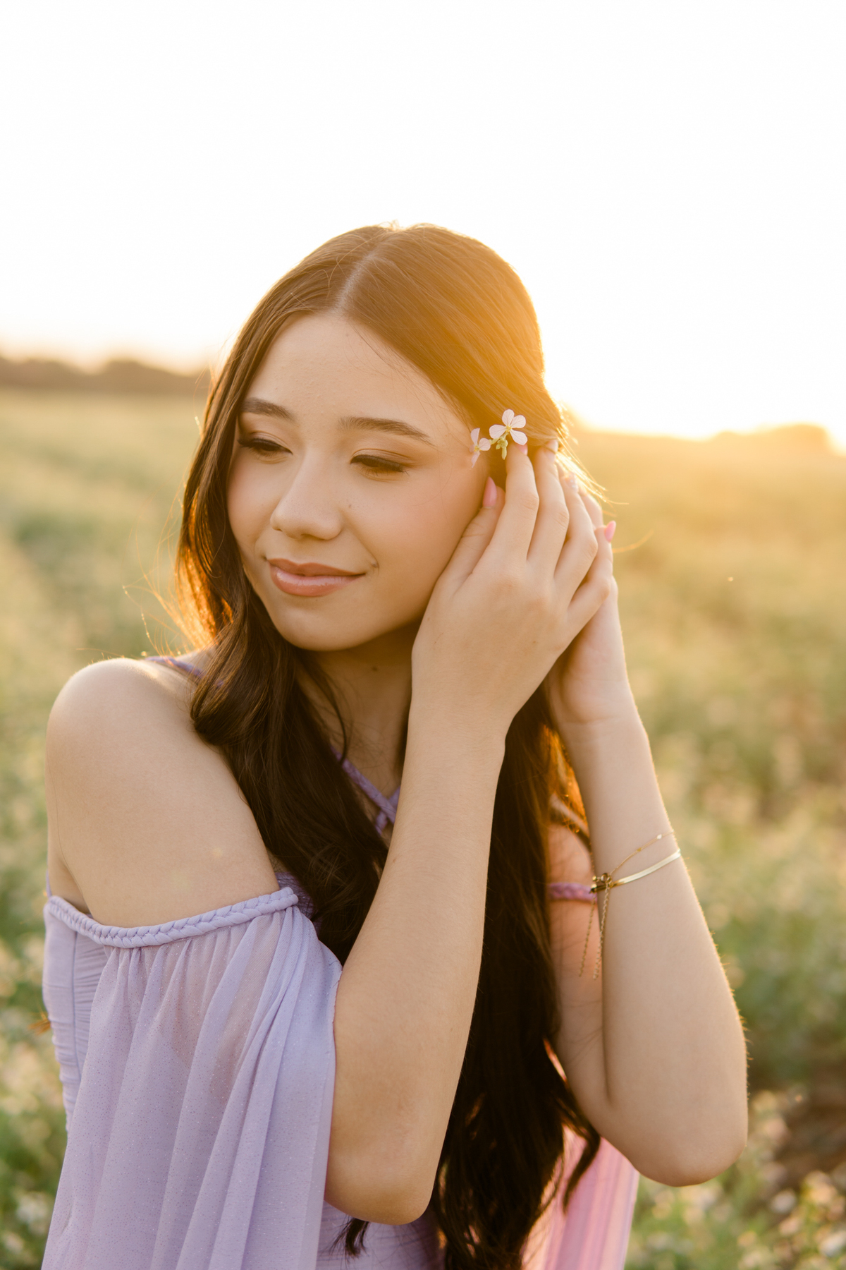 Ensaio fotográfico para celebrar os 15 anos da Mariana em Holambra