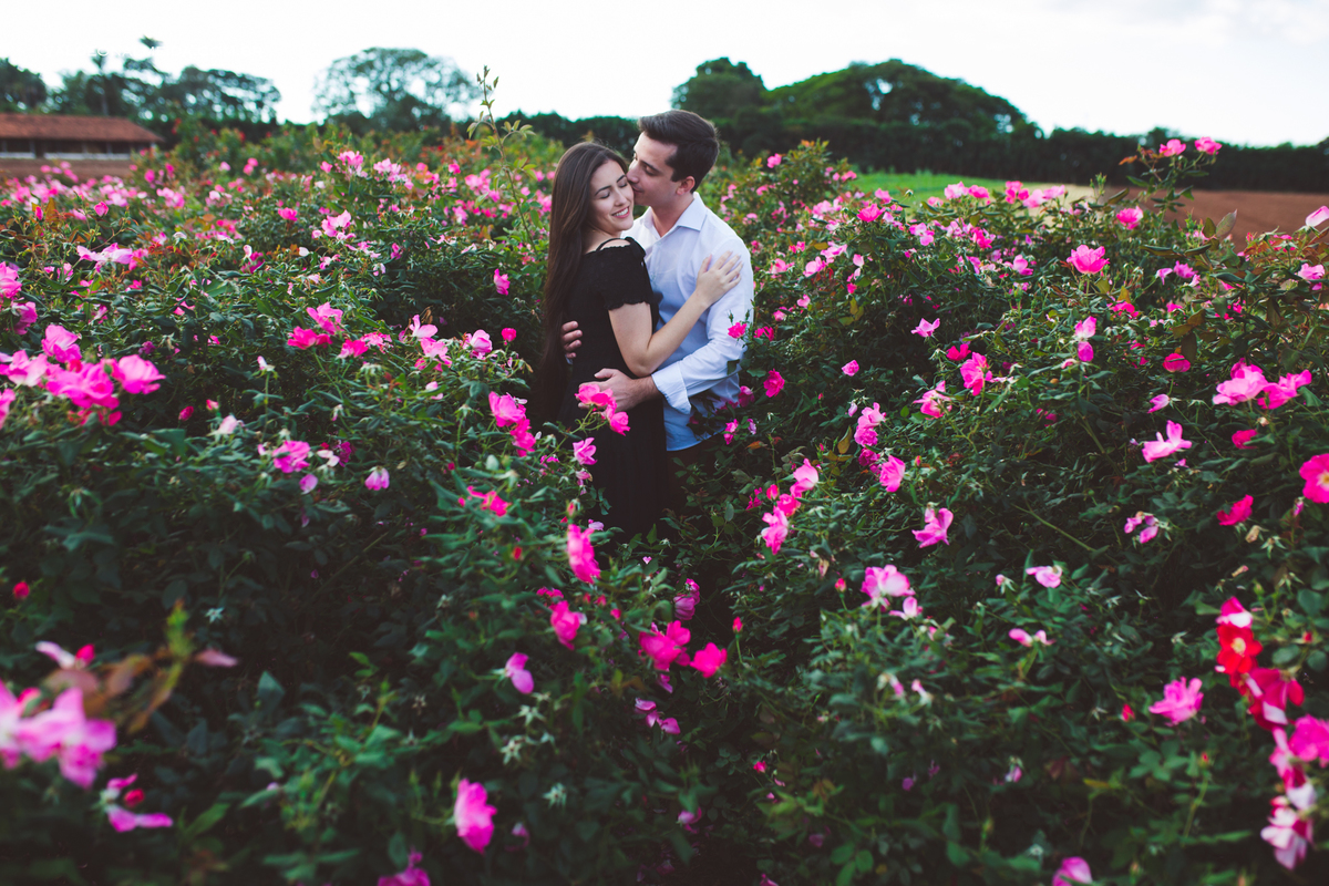 Pedido de casamento surpresa em Holambra - Juliana e Henrique