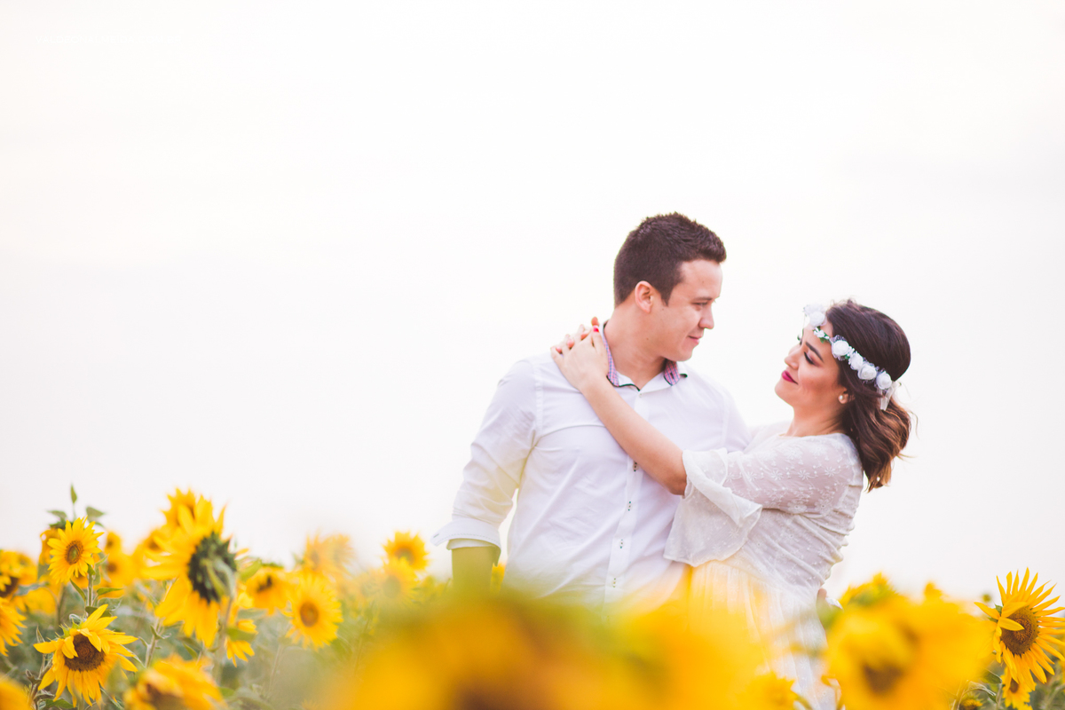 Ensaio Pre Wedding Estela e José em Holambra