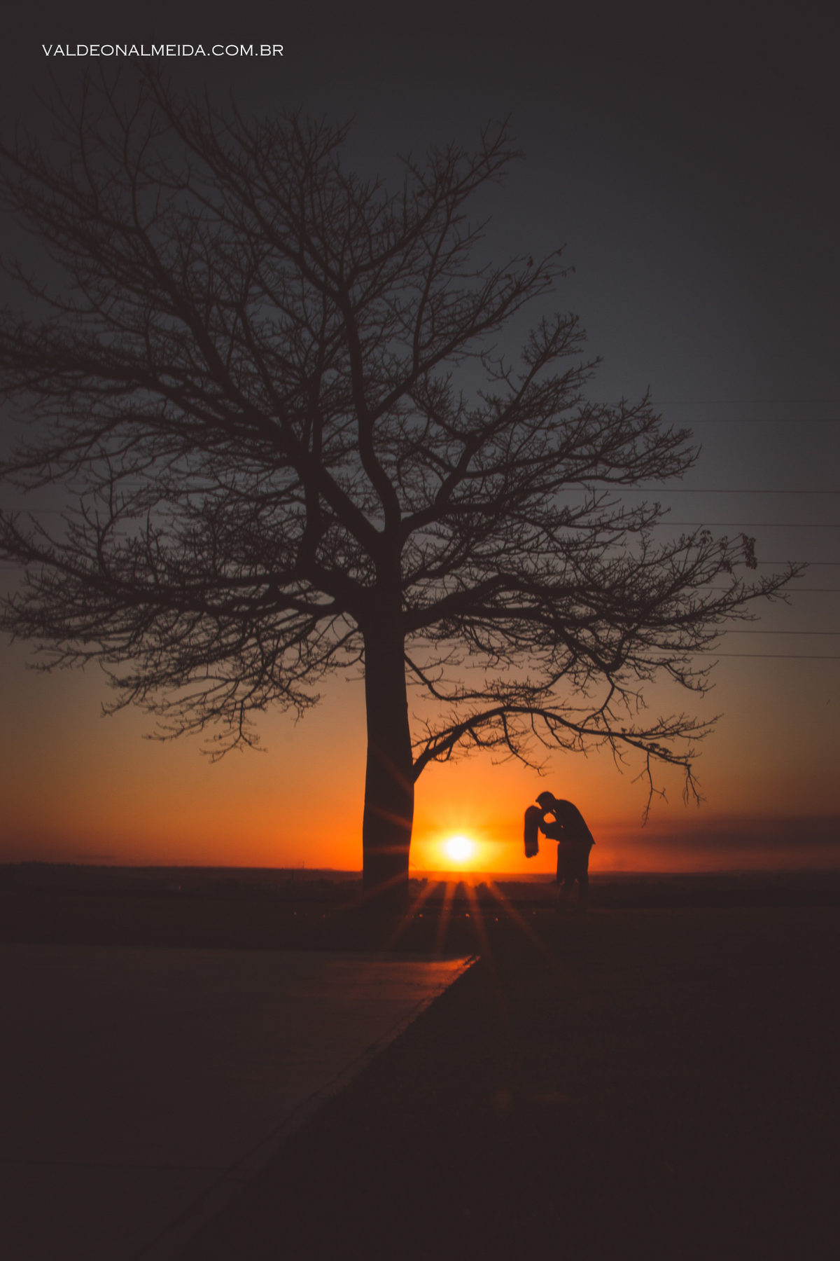 Ensaio de casal Vitoria e Davi na Unasp em Engenheiro Coelho