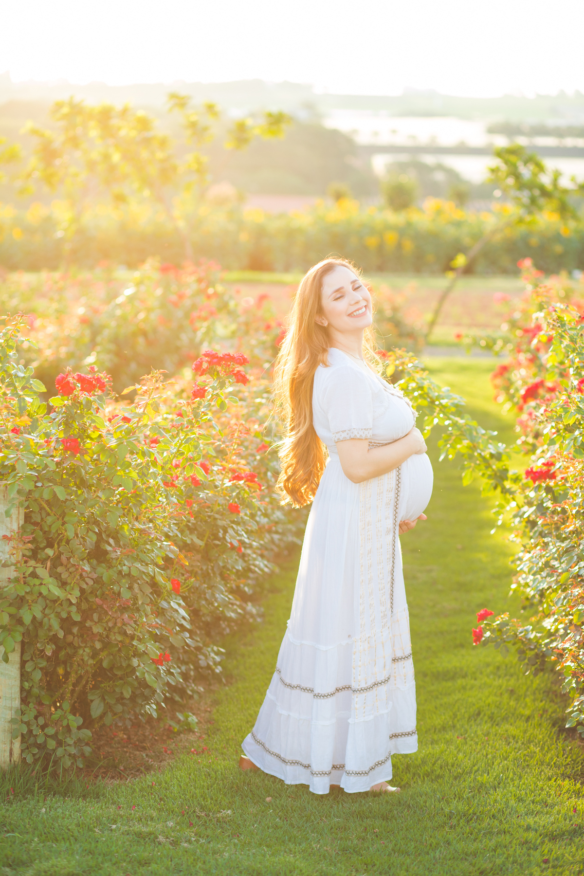 Ensaio de gestante em Holambra - A espera pelo Alvaro