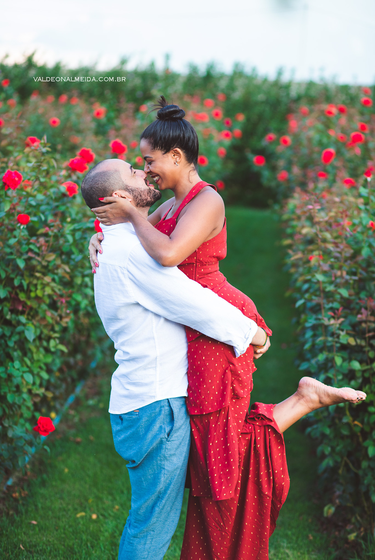 Pedido de casamento surpresa em Holambra