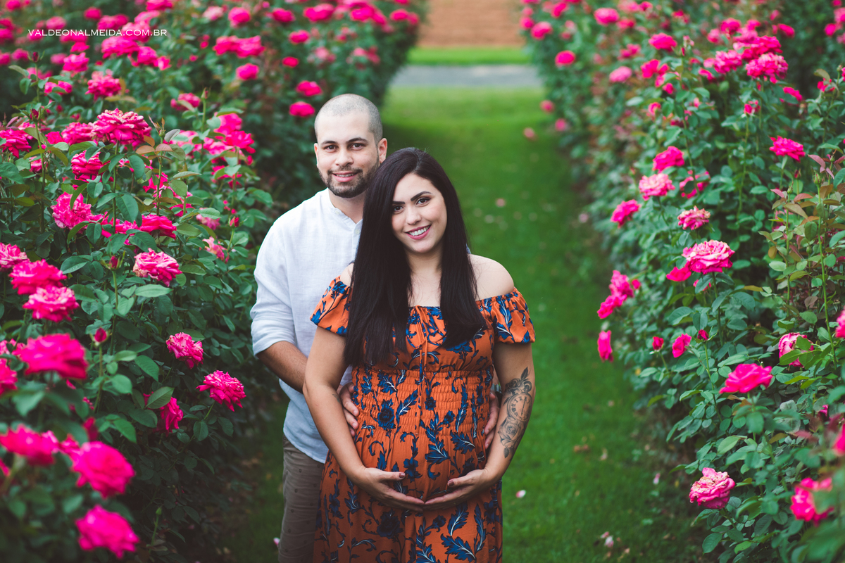 Ensaio de gestante em Holambra - A espera pelo Felipe