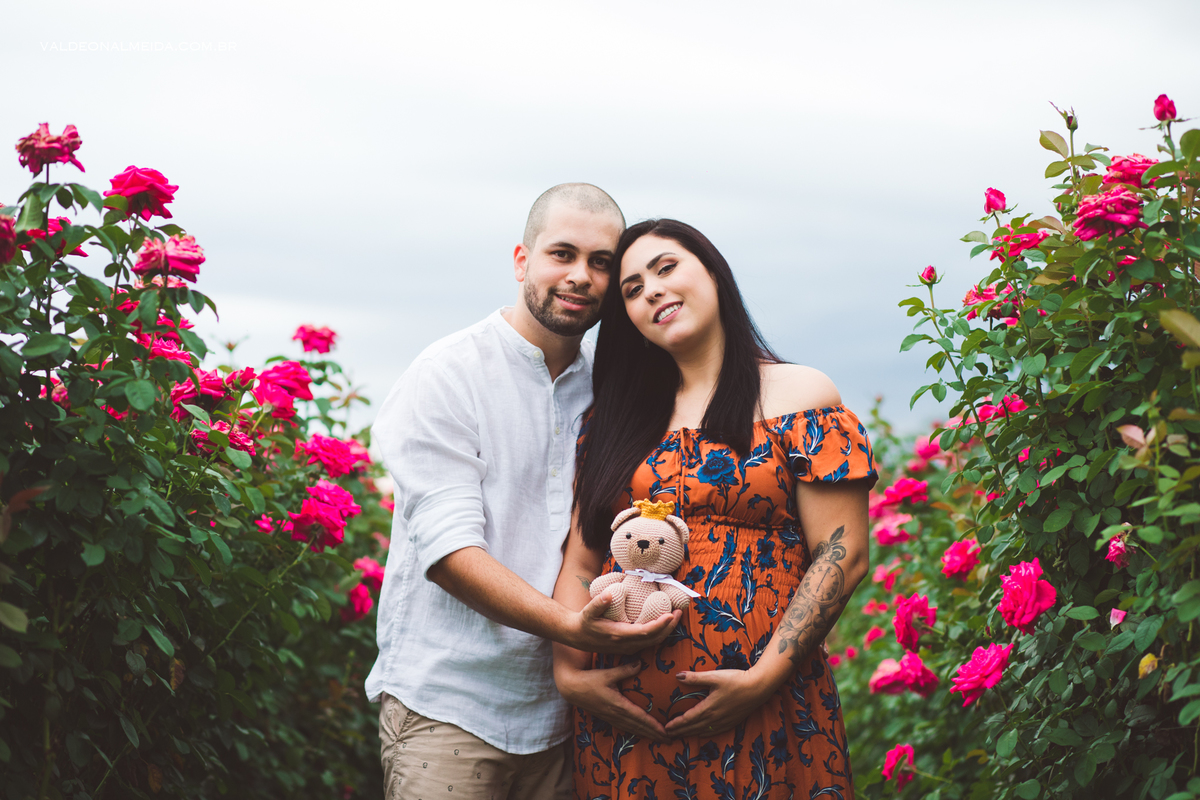 Ensaio de gestante em Holambra - A espera pelo Felipe