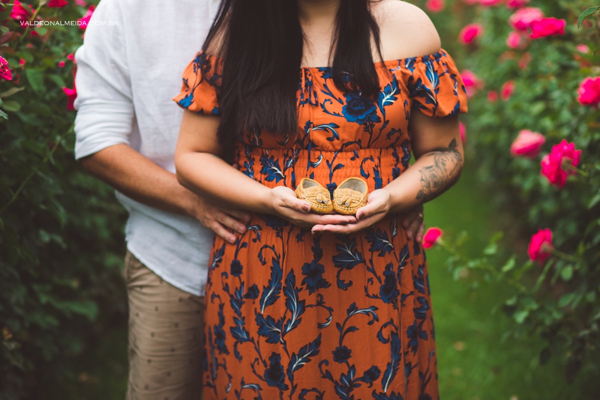 Ensaio de gestante em Holambra - A espera pelo Felipe