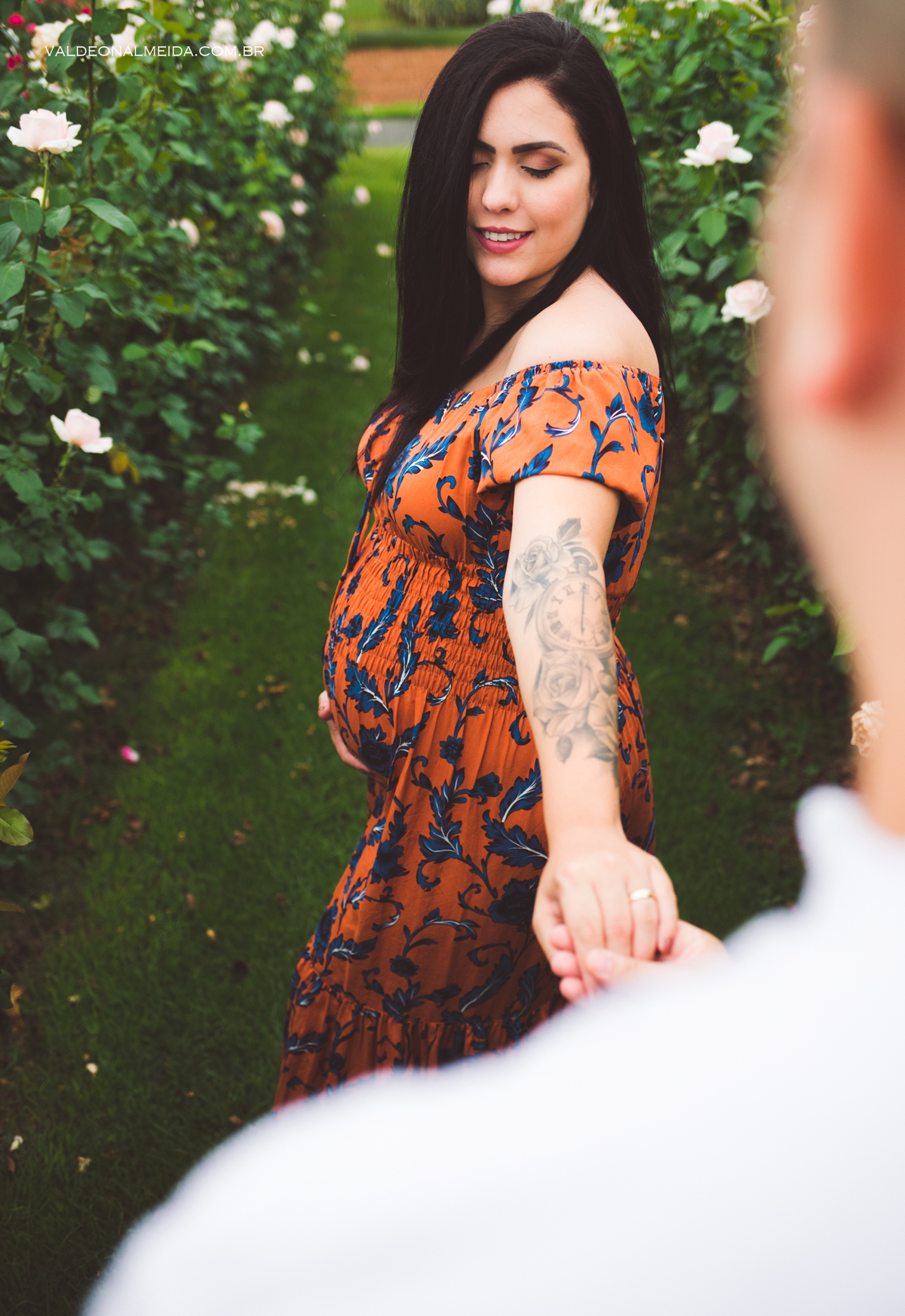 Ensaio de gestante em Holambra - A espera pelo Felipe