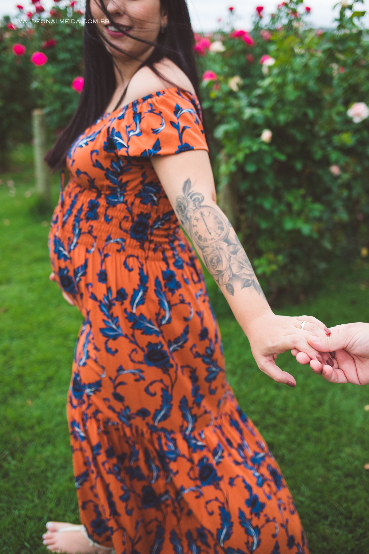 Ensaio de gestante em Holambra - A espera pelo Felipe