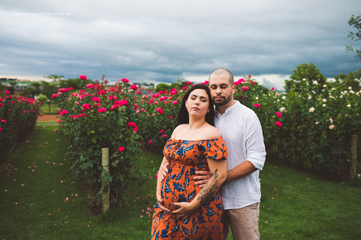 Ensaio de gestante em Holambra - A espera pelo Felipe