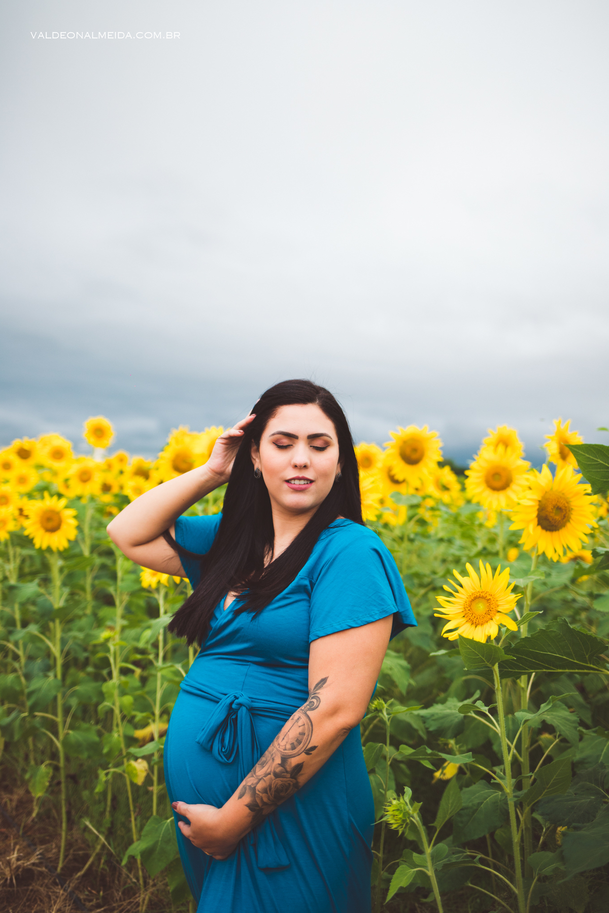 Ensaio de gestante em Holambra - A espera pelo Felipe