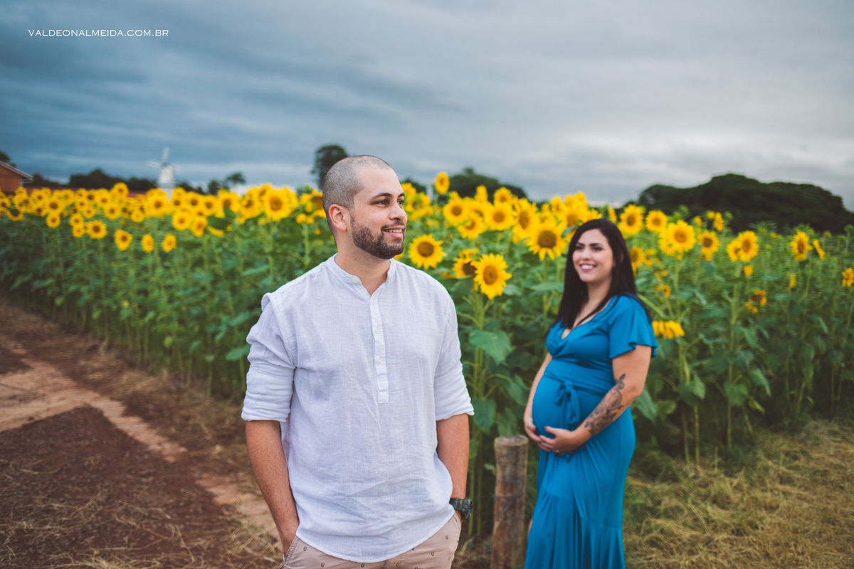 Ensaio de gestante em Holambra - A espera pelo Felipe
