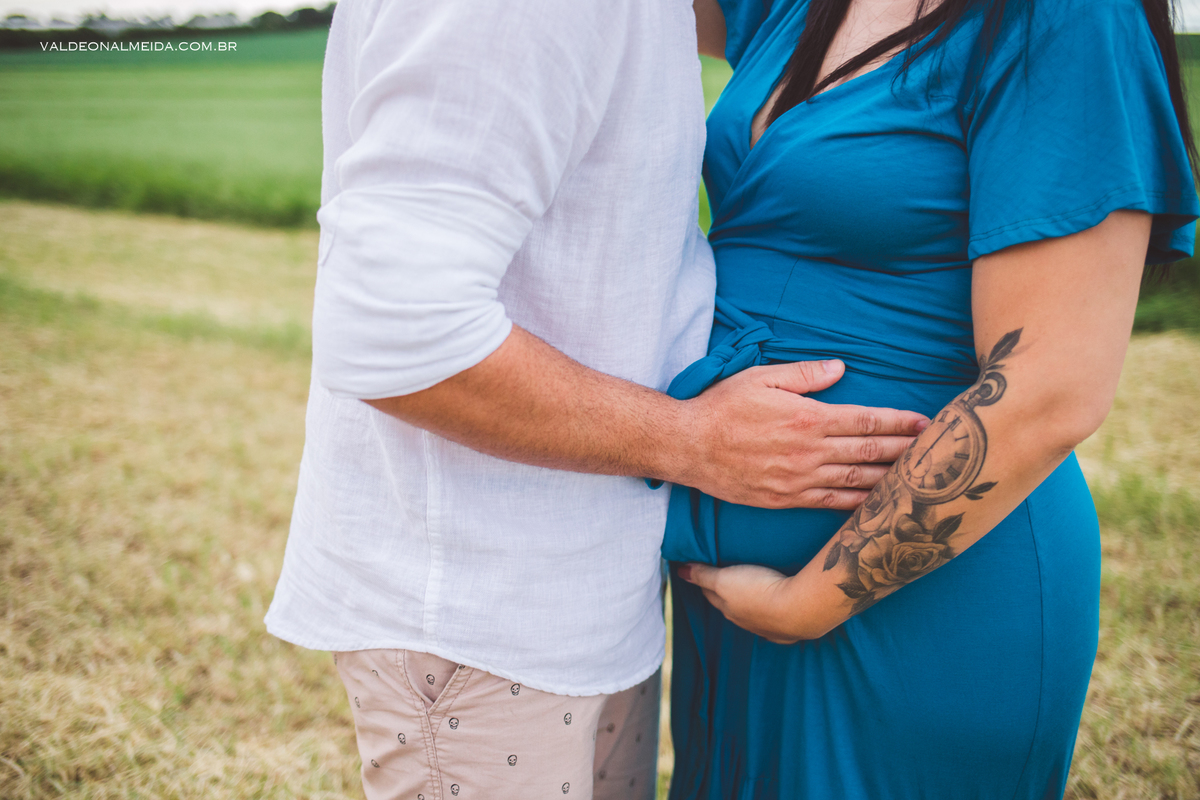 Ensaio de gestante em Holambra - A espera pelo Felipe