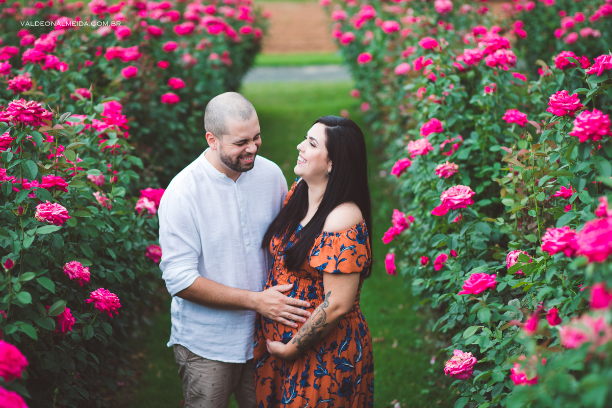 Ensaio de gestante em Holambra - A espera pelo Felipe