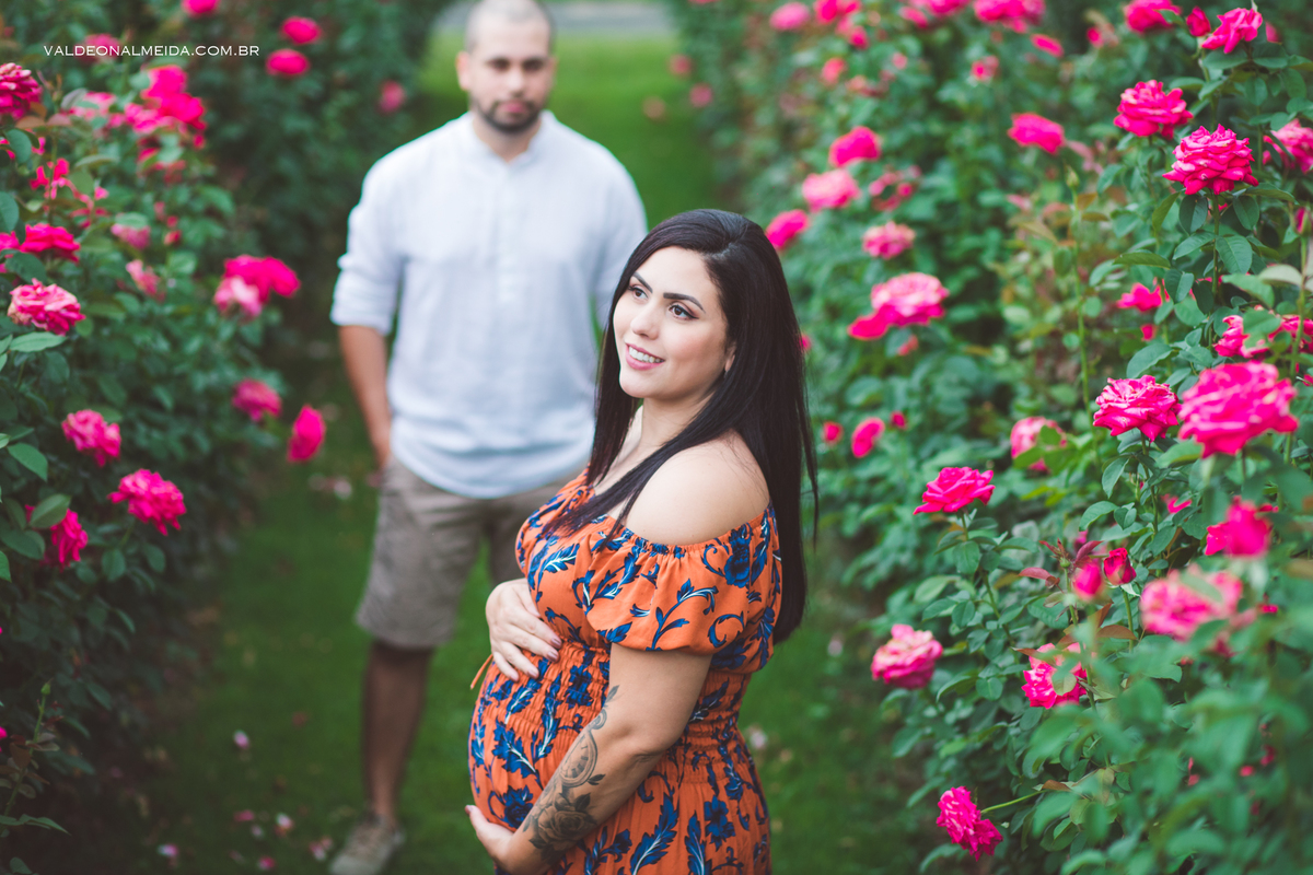 Ensaio de gestante em Holambra - A espera pelo Felipe