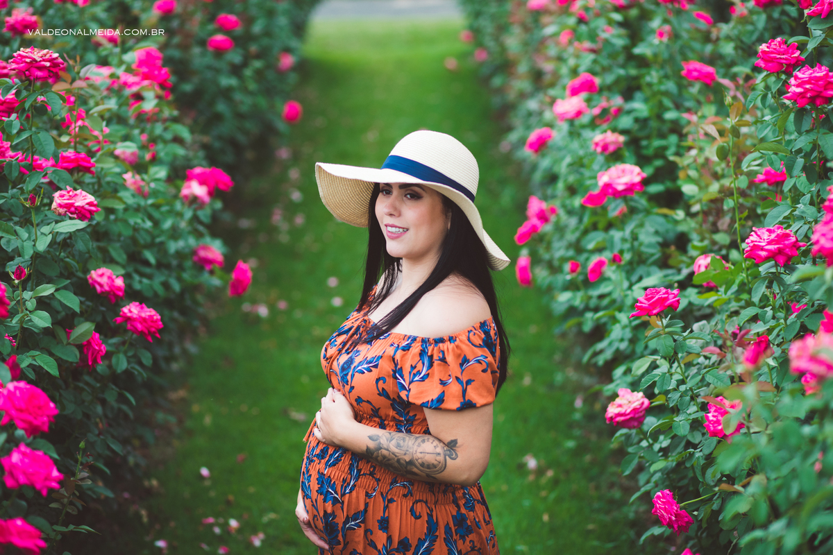 Ensaio de gestante em Holambra - A espera pelo Felipe