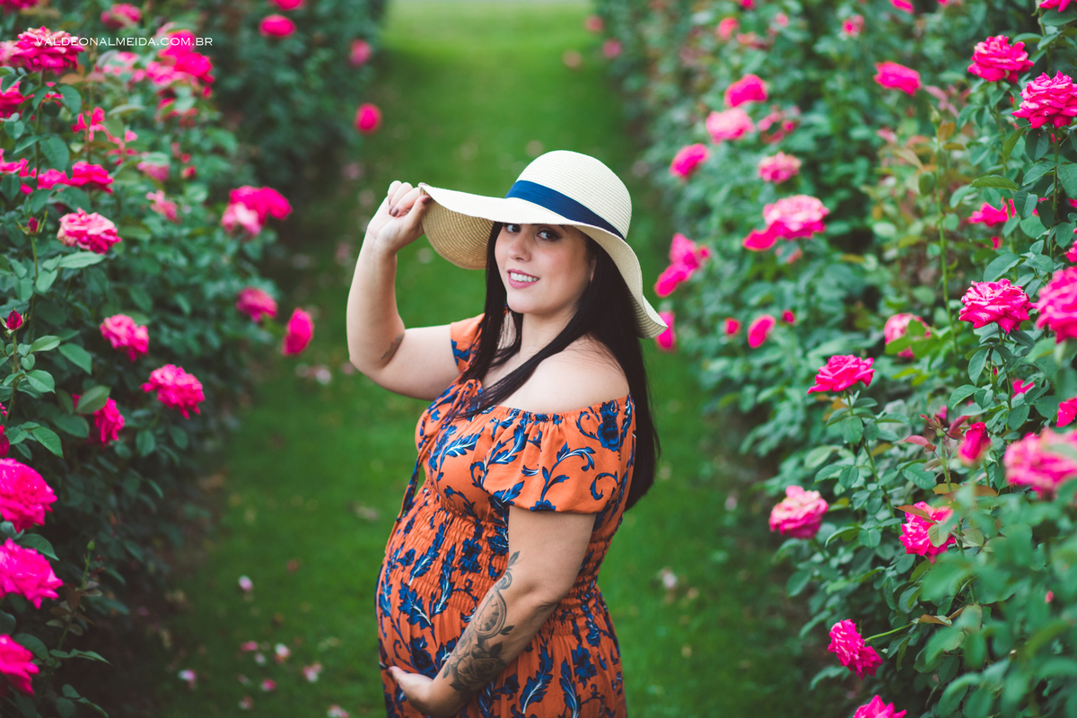 Ensaio de gestante em Holambra - A espera pelo Felipe