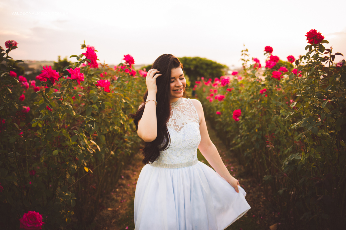 Ensaio de 15 anos em Holambra