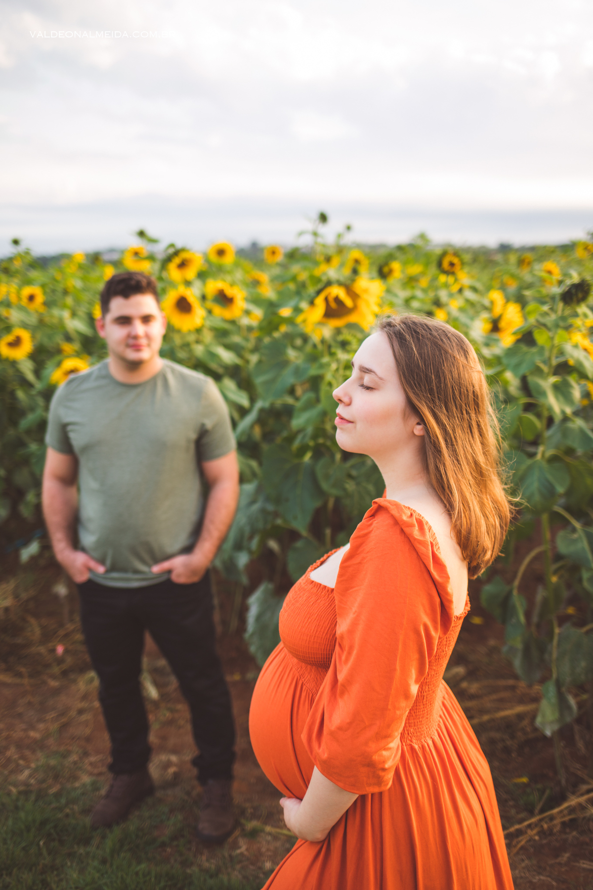 Ensaio de gestante em Holambra