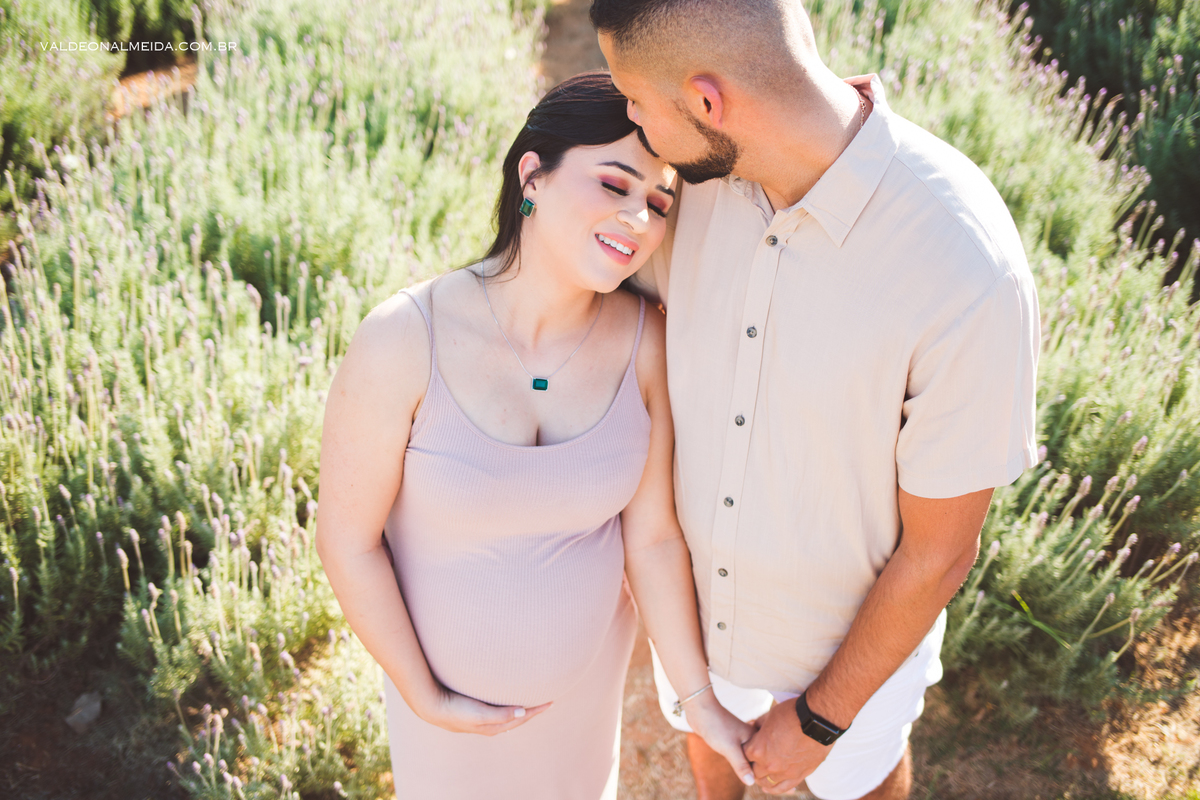 Ensaio de gestante em Holambra - Lavanda
