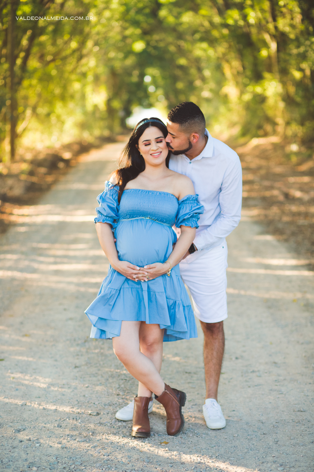 Ensaio de gestante em Holambra - Caminho