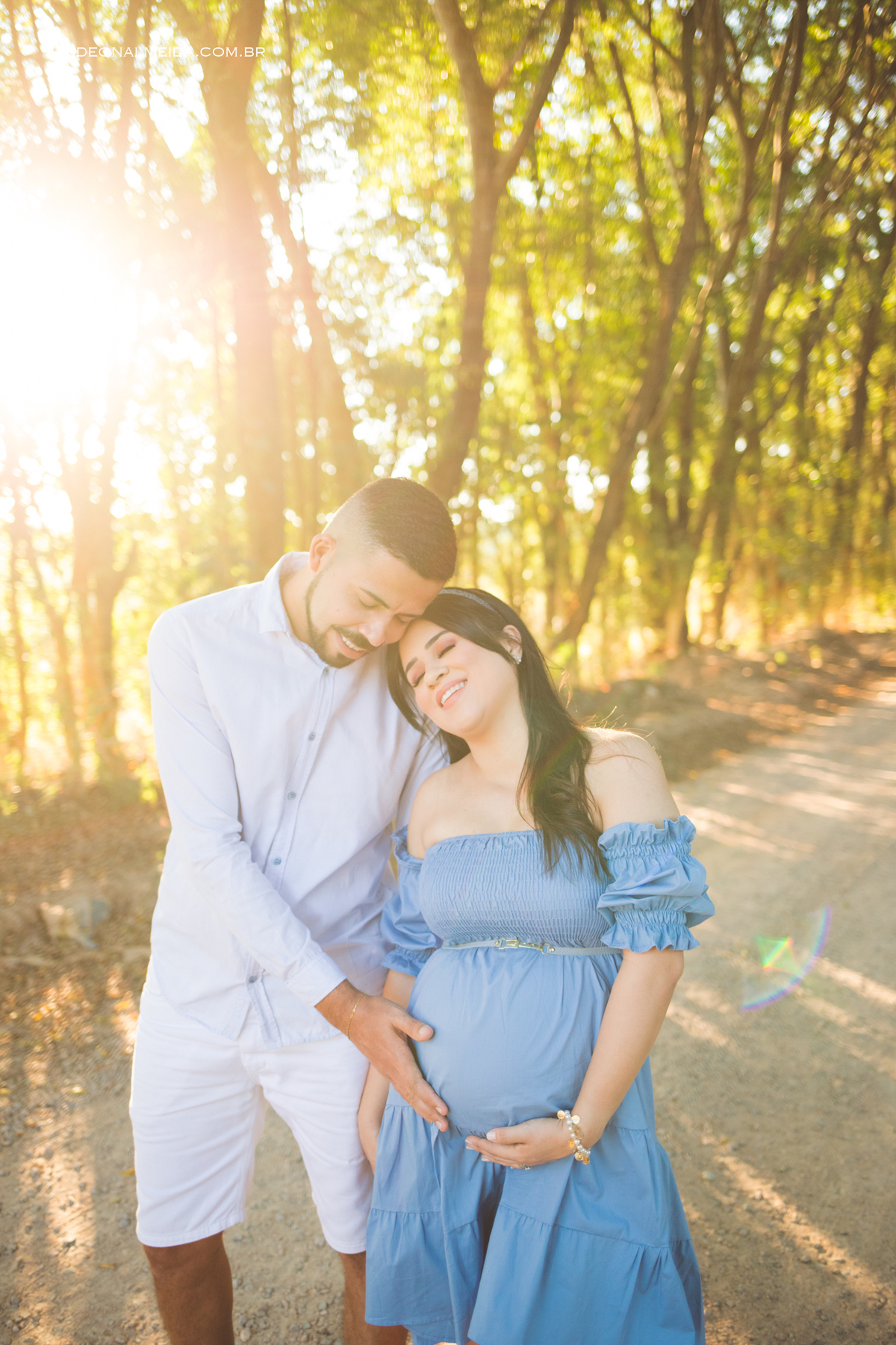 Ensaio de gestante em Holambra - Caminho