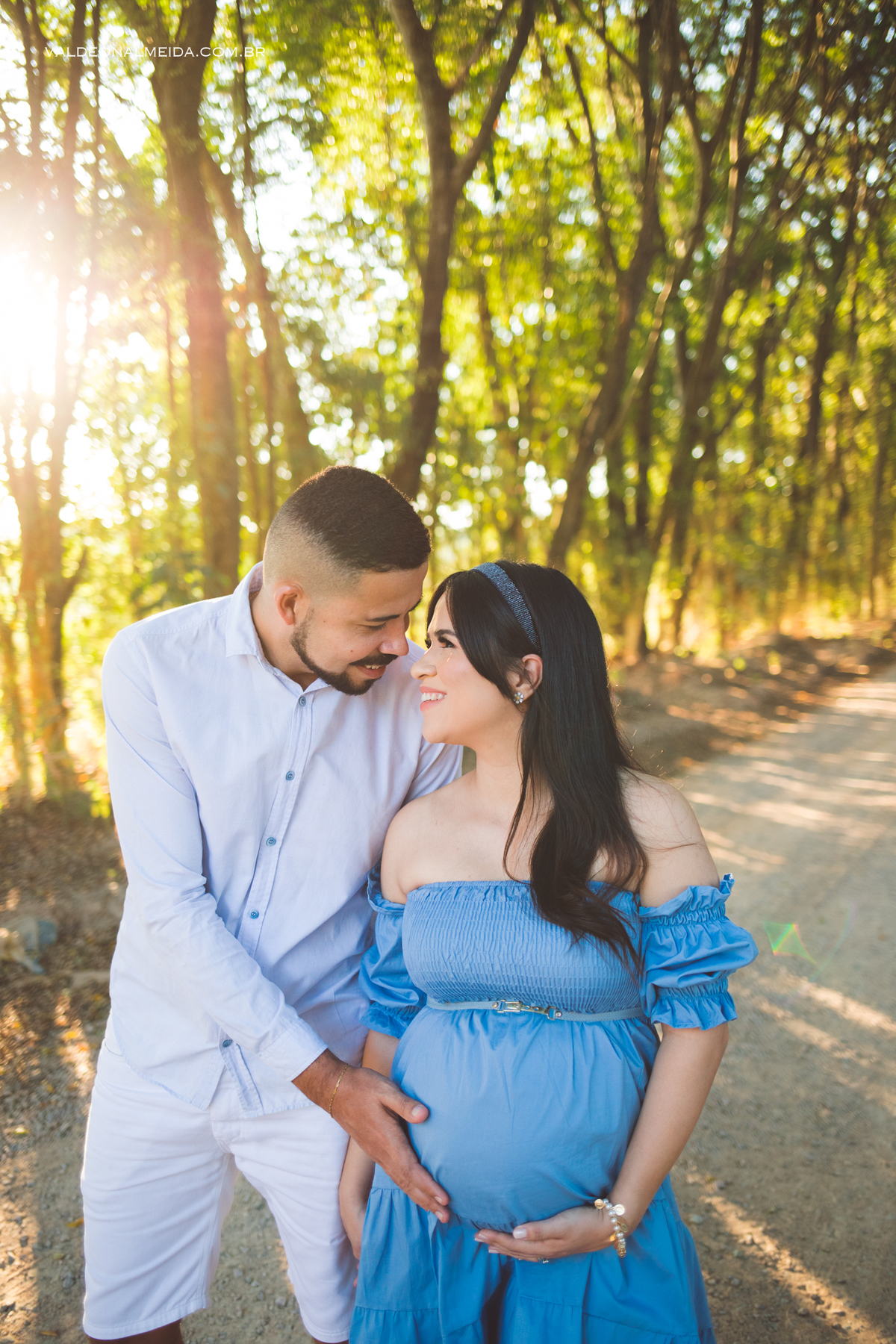 Ensaio de gestante em Holambra - Caminho