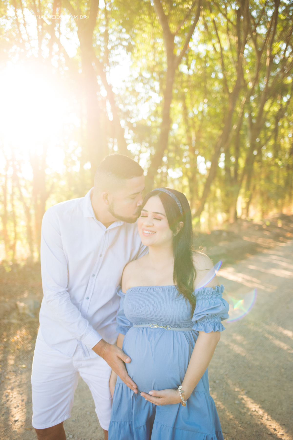 Ensaio de gestante em Holambra - Caminho