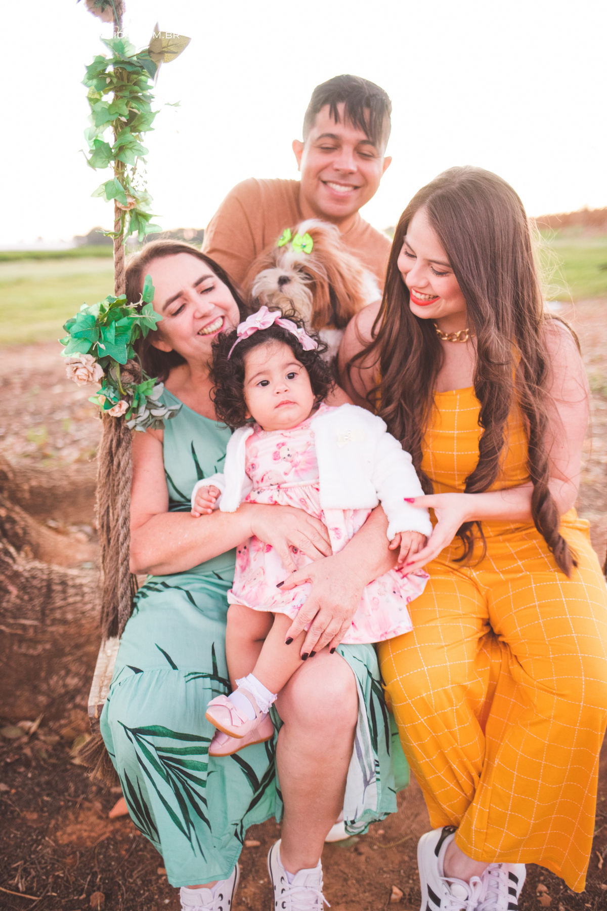 Ensaio de aniversário em Holambra