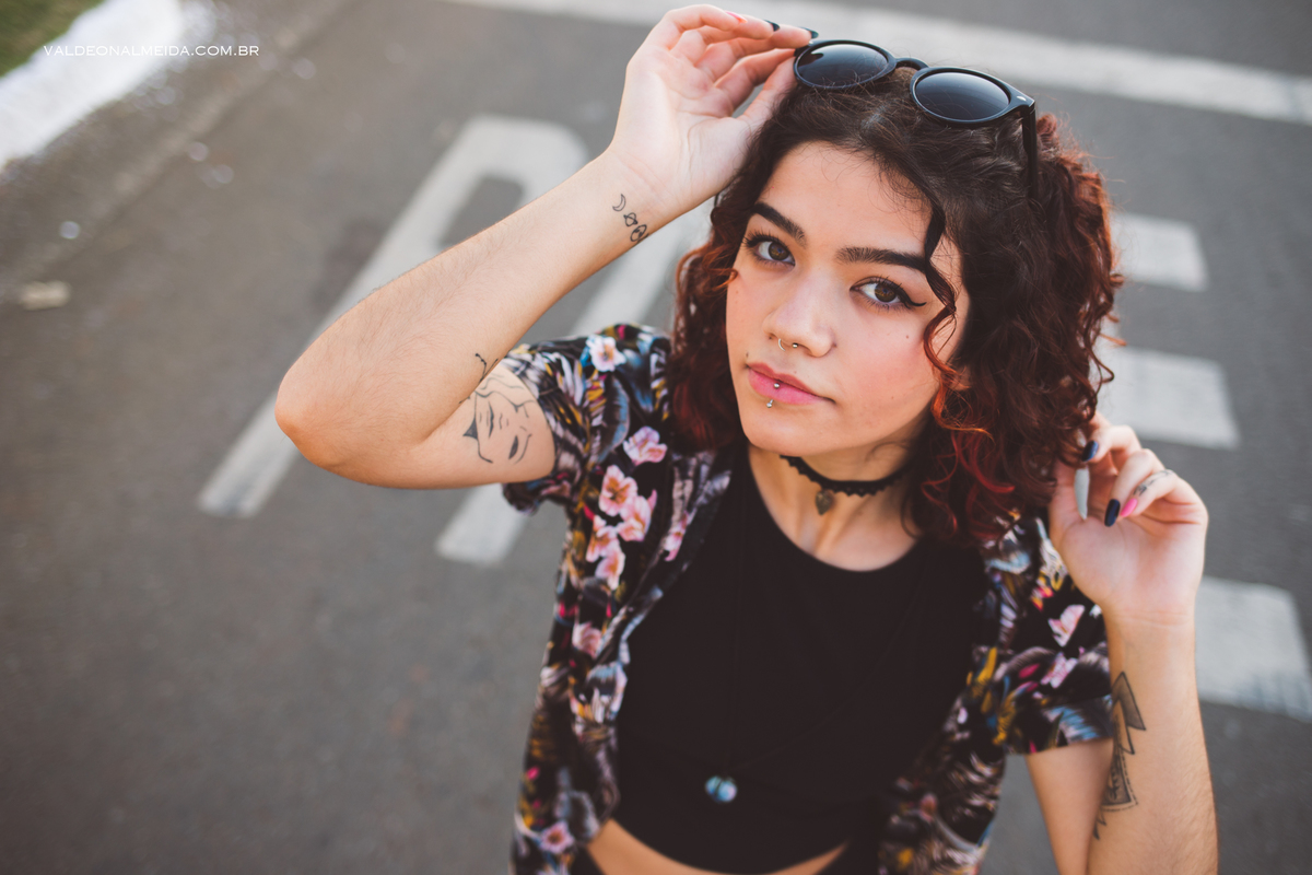 Ensaio feminino estilo urbano em Holambra