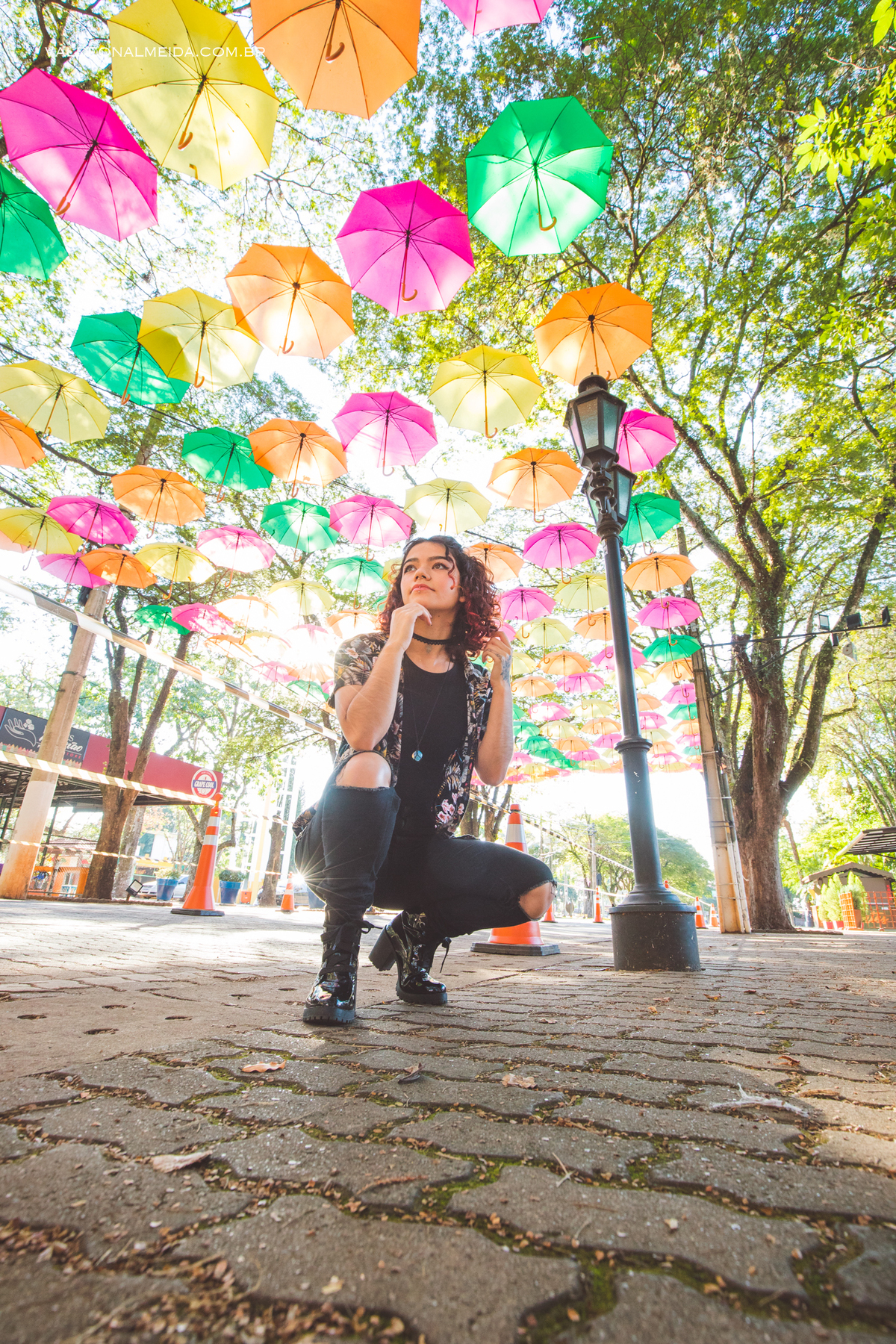Ensaio feminino estilo urbano em Holambra