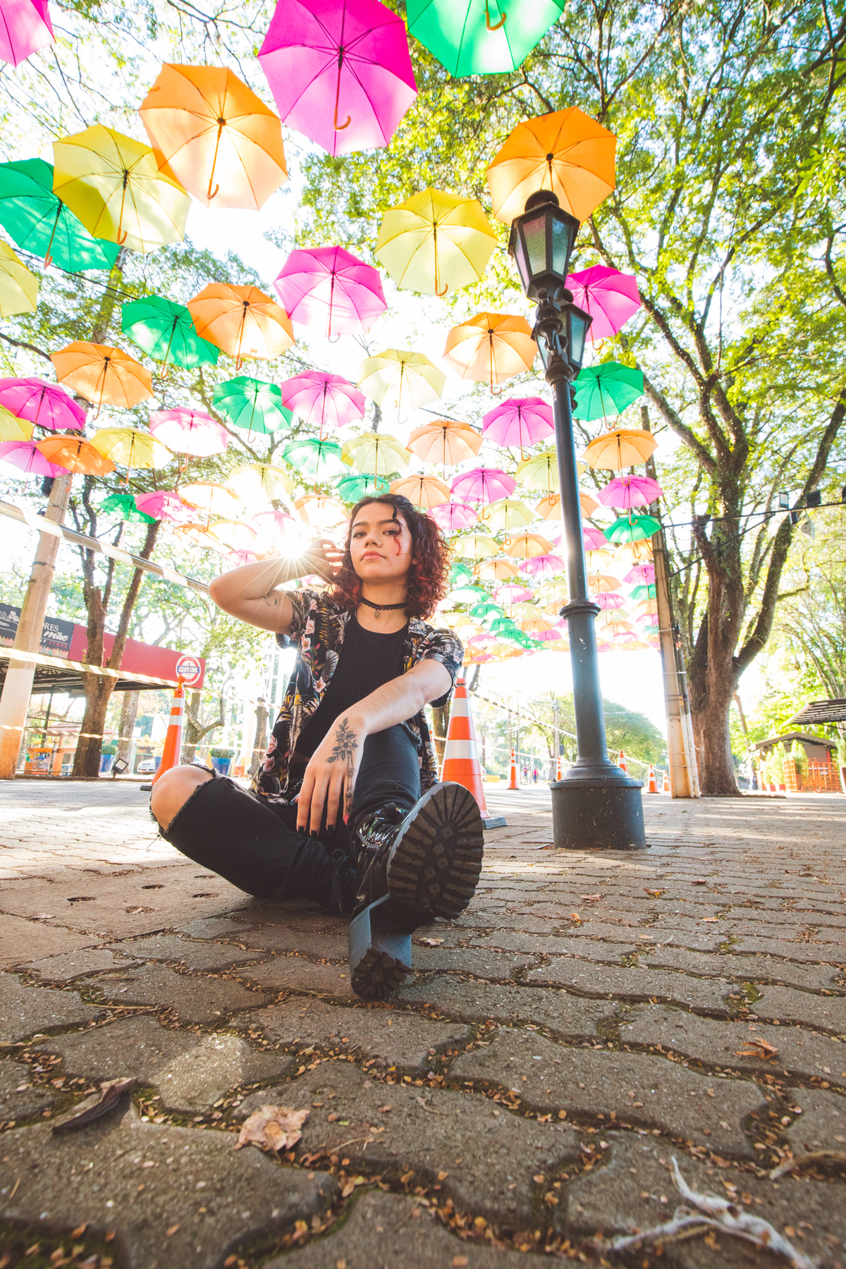 Ensaio feminino estilo urbano em Holambra