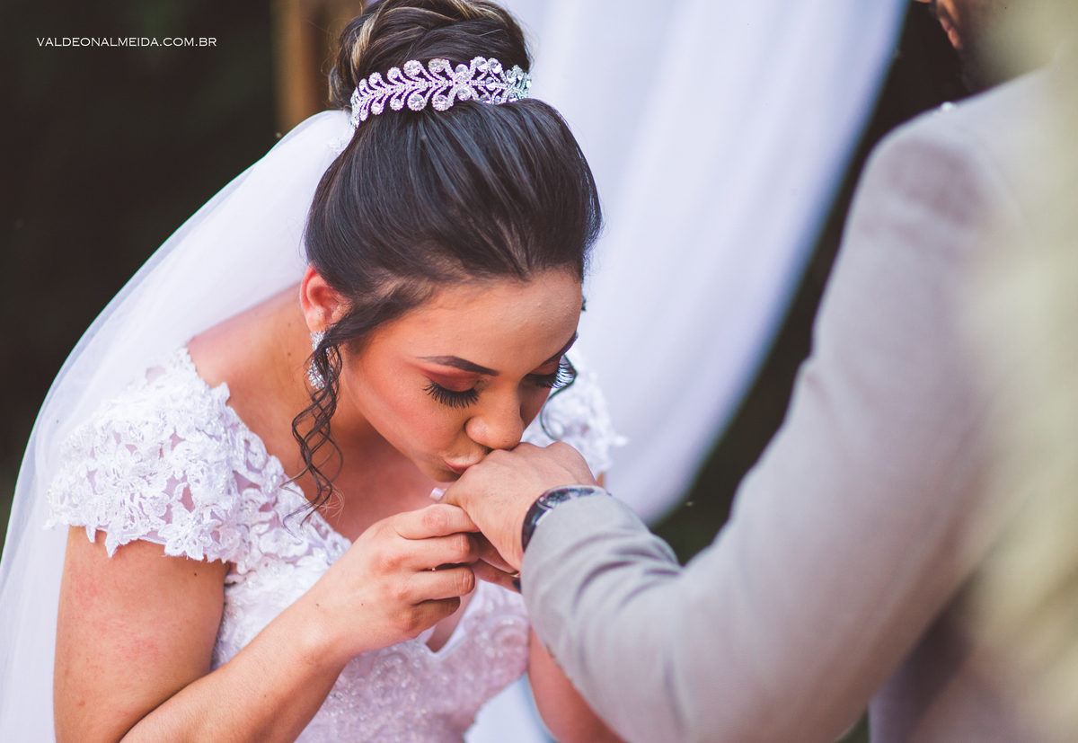 Casamento ao ar livre no Recanto Florare em Artur Nogueira - Kezia e Karlos