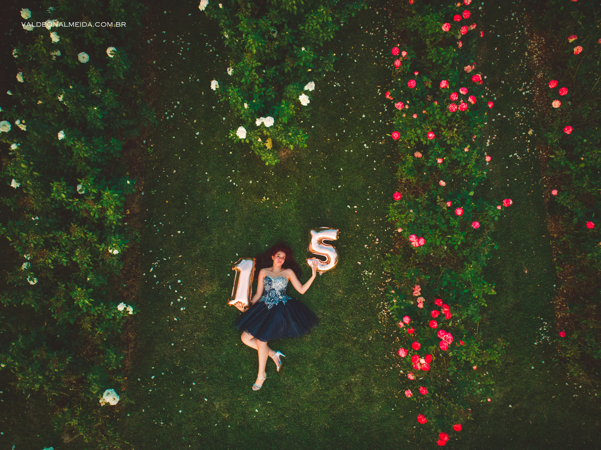 Ensaio de 15 anos da Jenifer em Holambra
