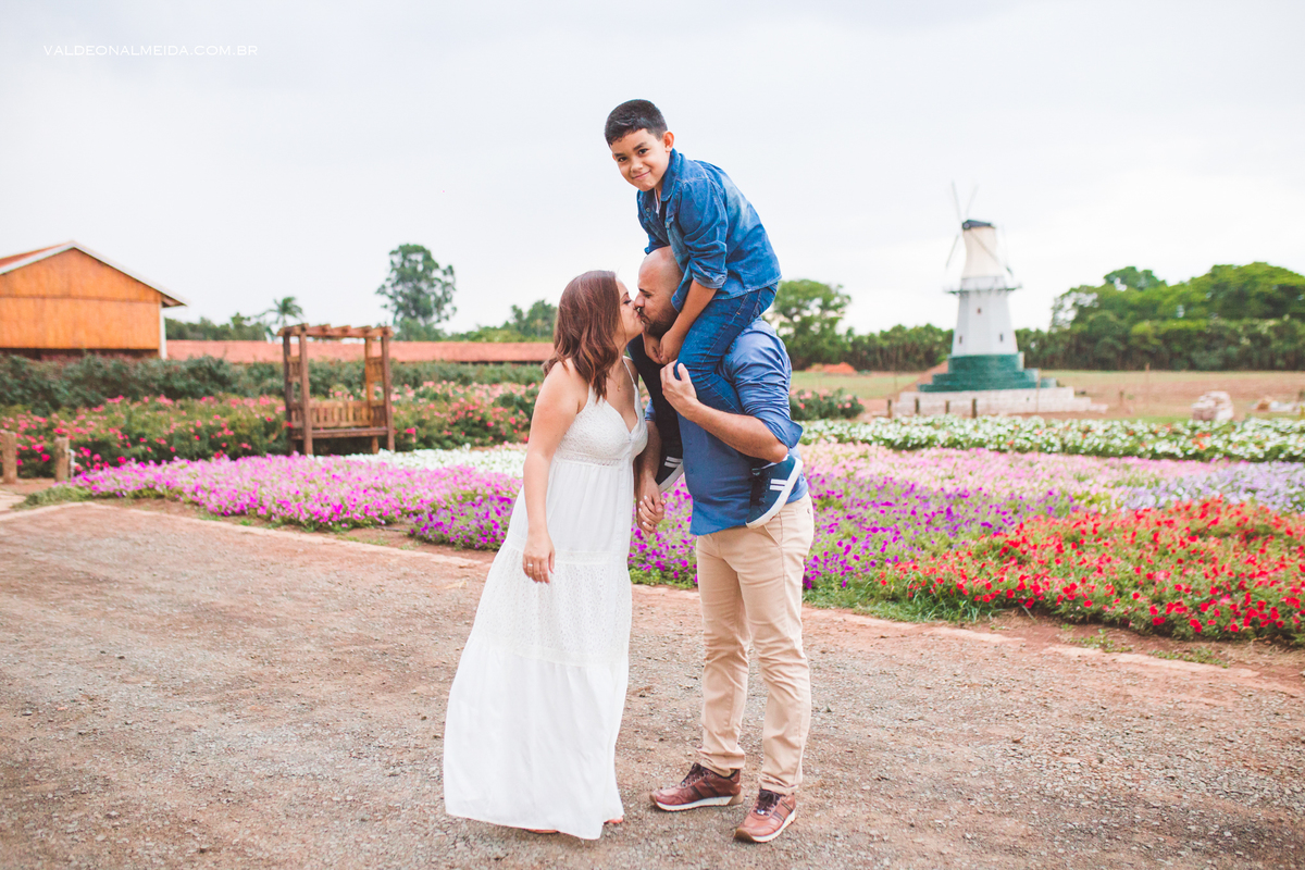 Pedido de casamento surpresa em Holambra