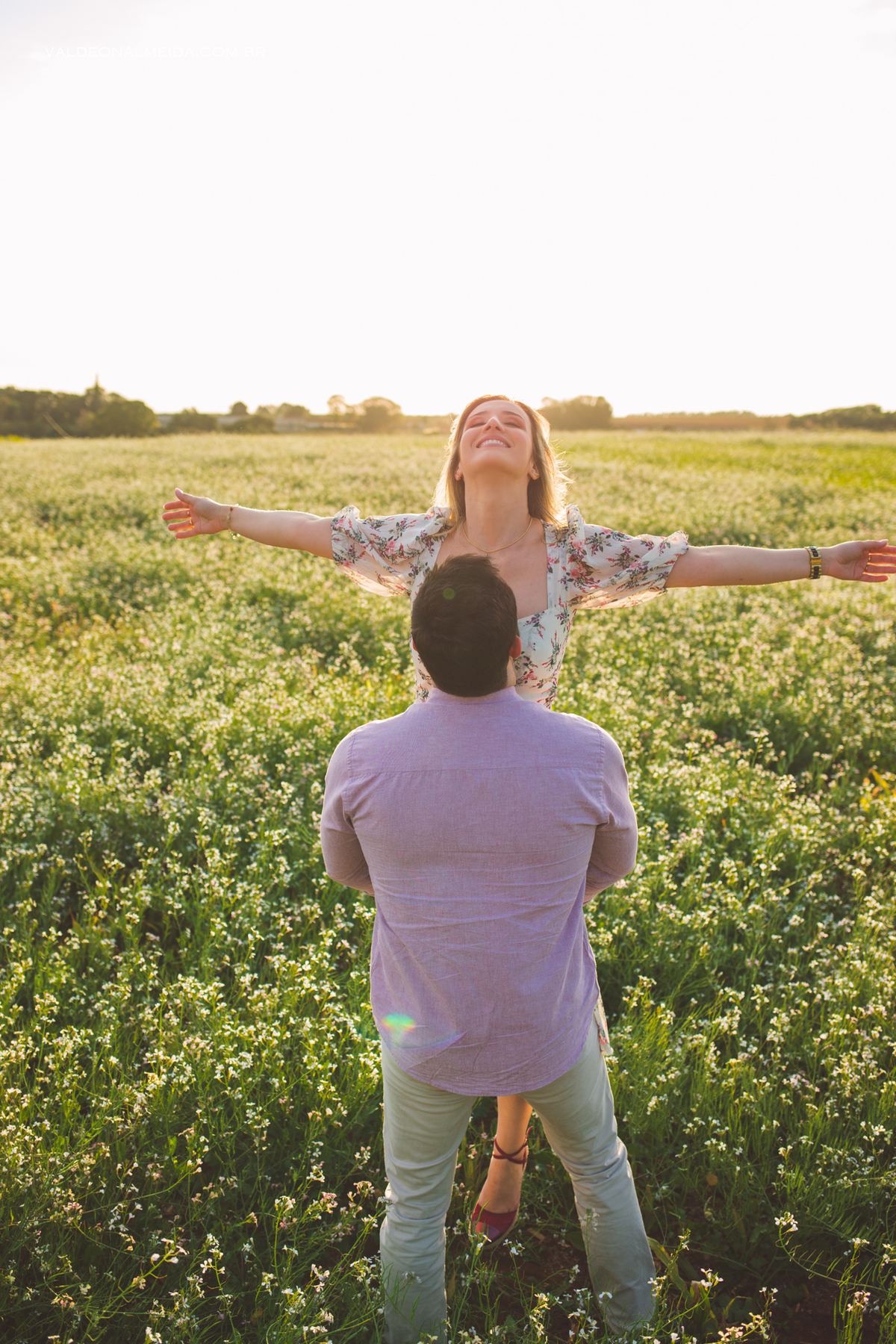 Ensaio Pre Wedding em Holambra 