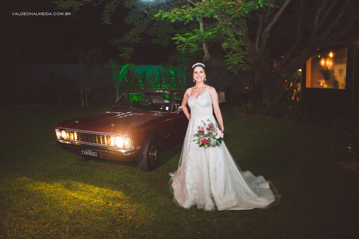 Sessão de fotos com a noiva Hortência