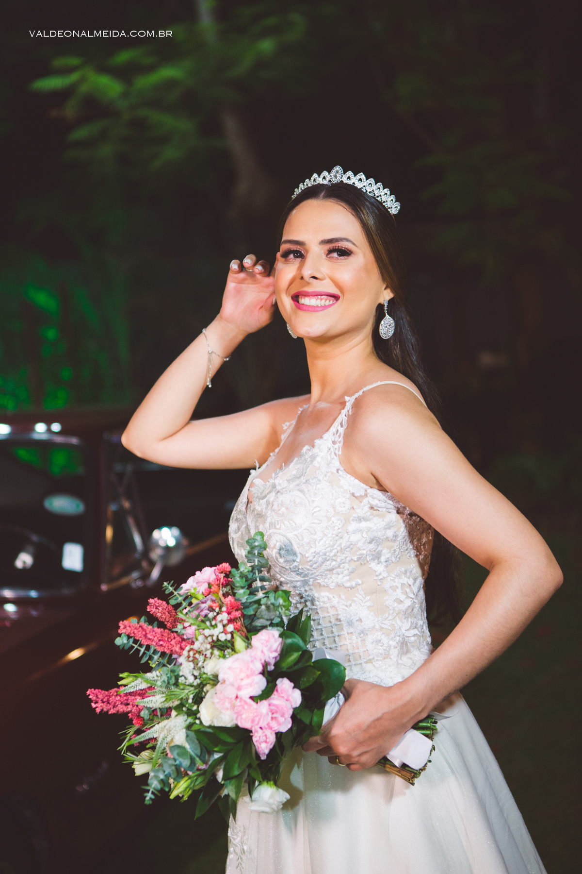 Sessão de fotos com a noiva Hortência