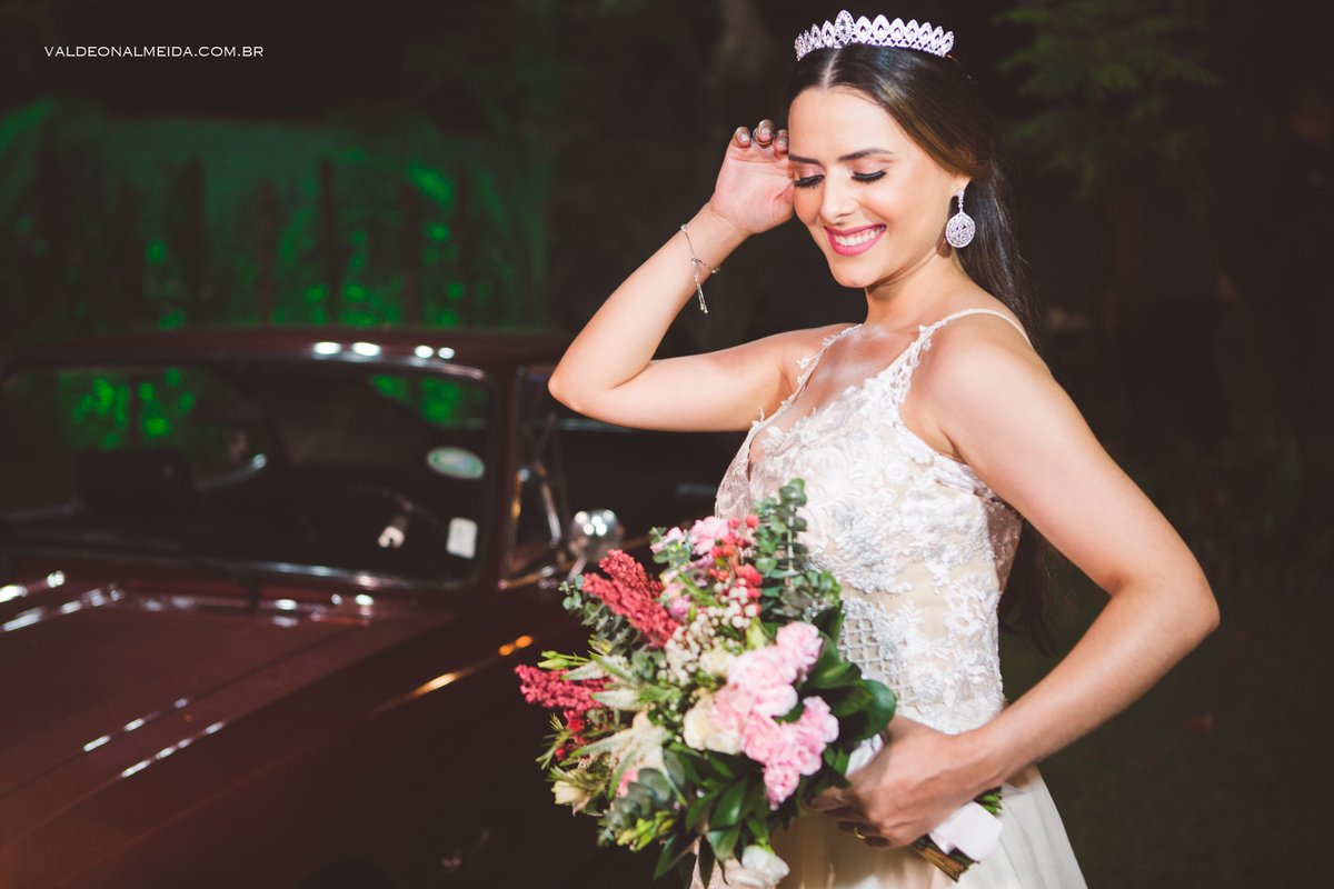 Sessão de fotos com a noiva Hortência