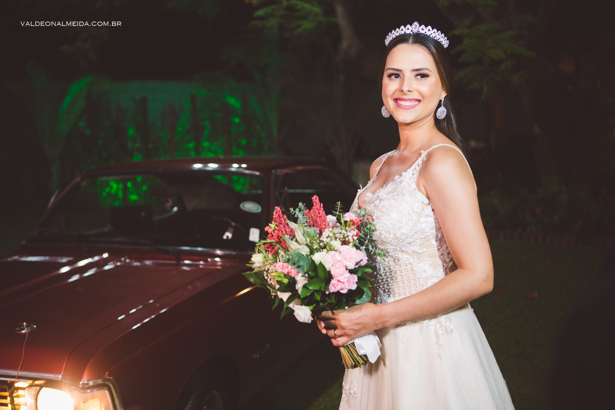 Sessão de fotos com a noiva Hortência