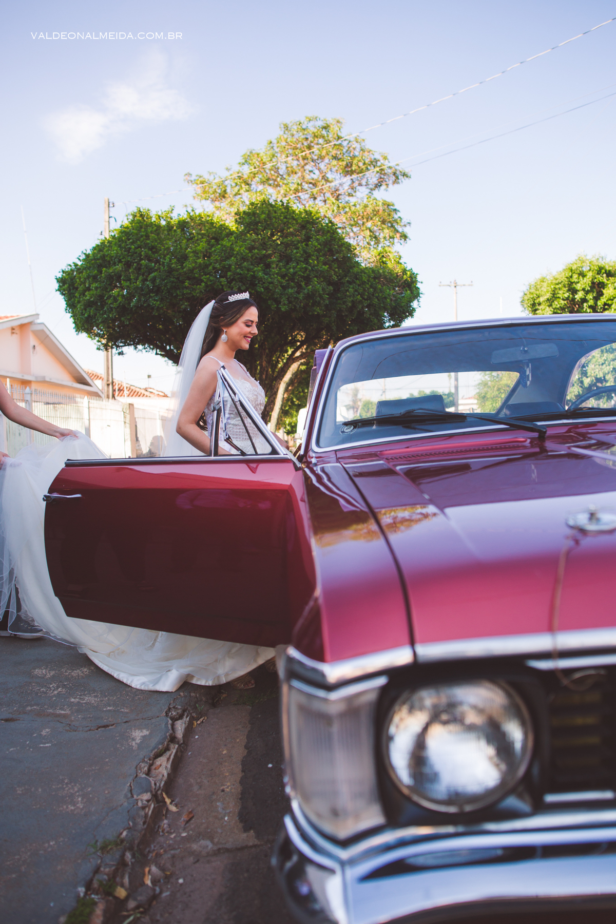 Making of da noiva Hortência