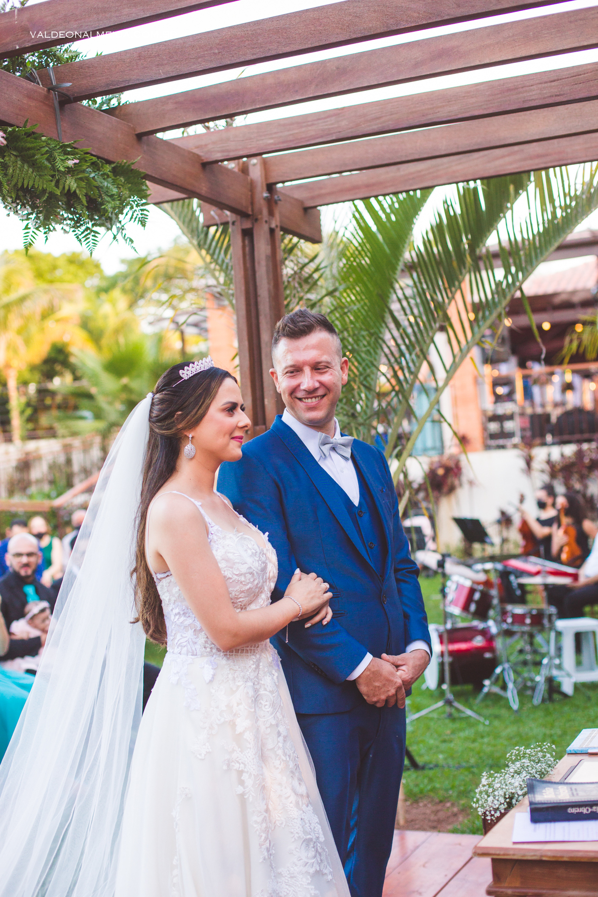 Fotografia de casamento ao ar livre