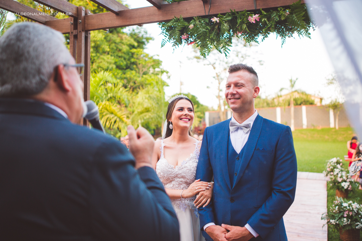 Fotografia de casamento ao ar livre