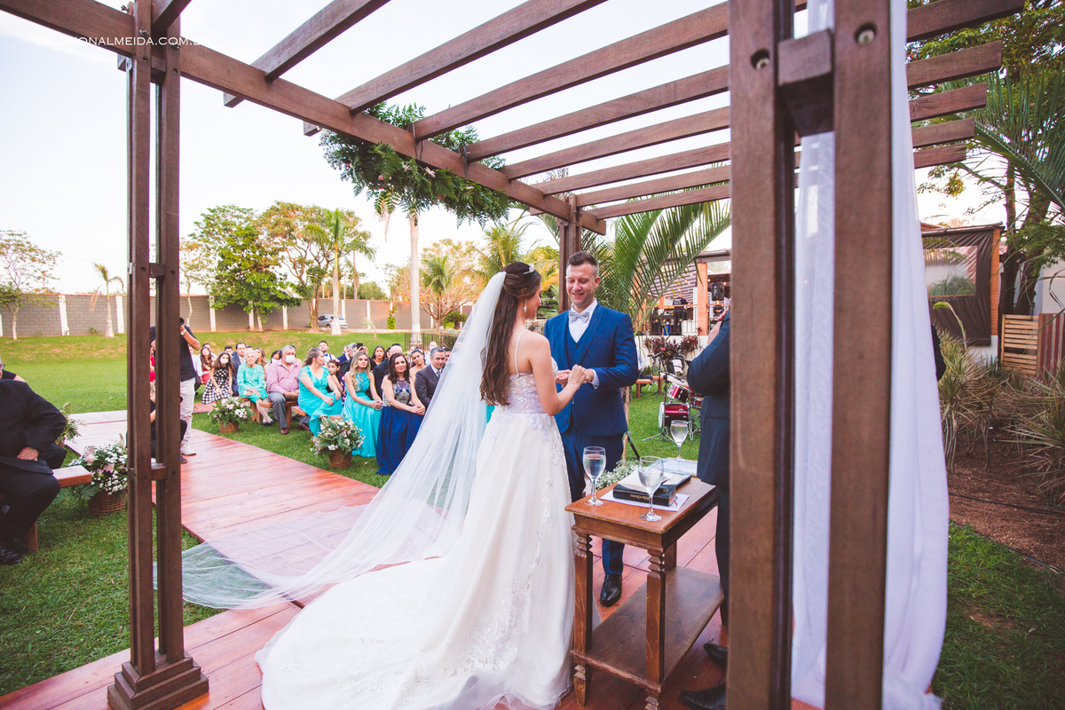 Fotografia de casamento ao ar livre