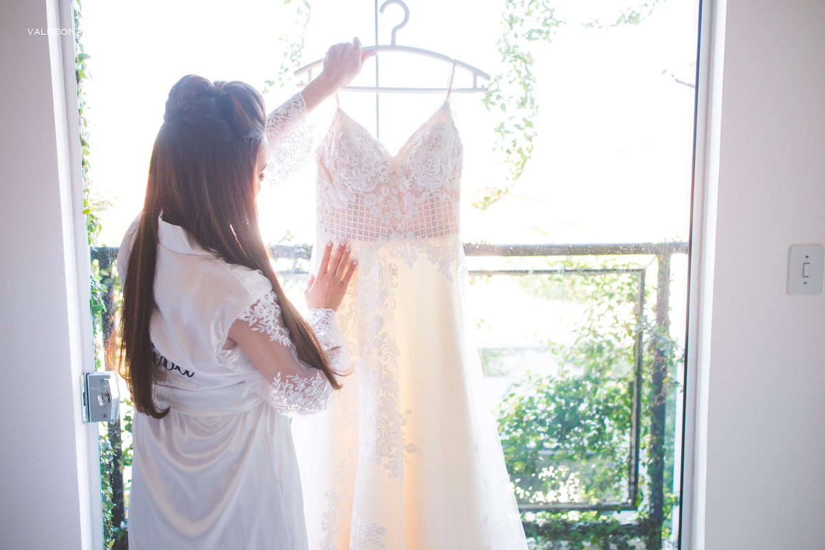 Making of da noiva Hortência