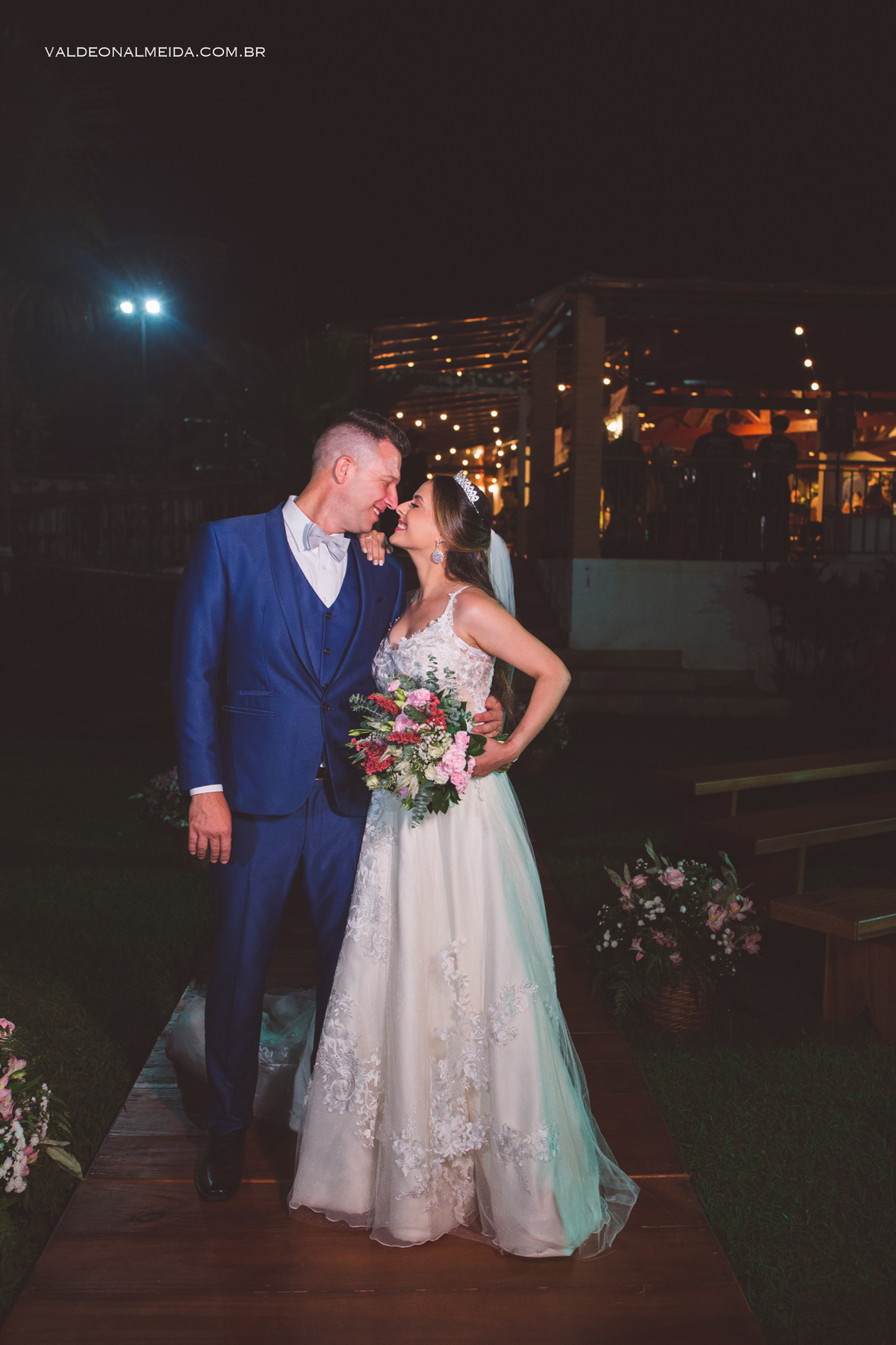 Fotografia de casamento - ensaio com os noivos