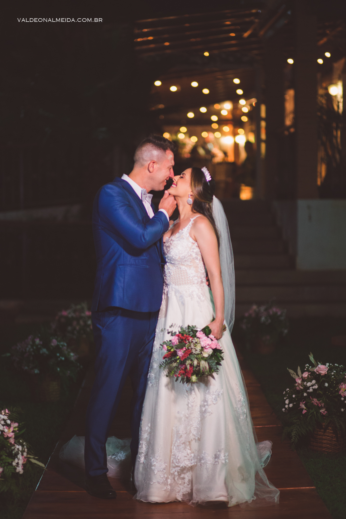 Fotografia de casamento - ensaio com os noivos