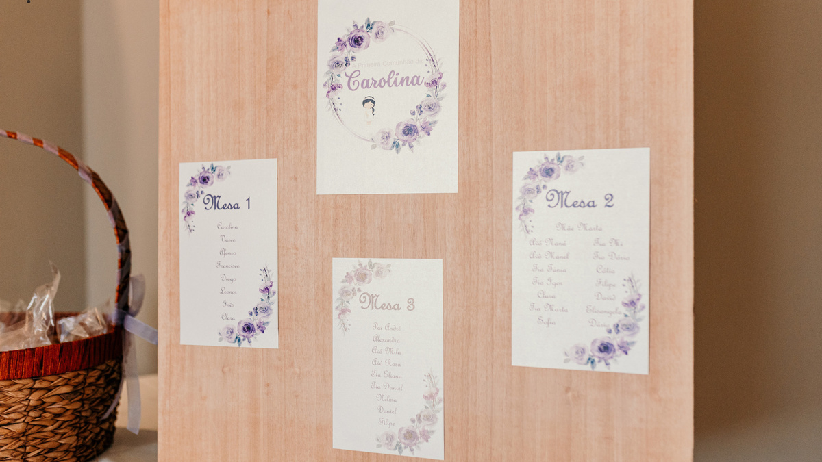 A Primeira Comunhão da Carolina