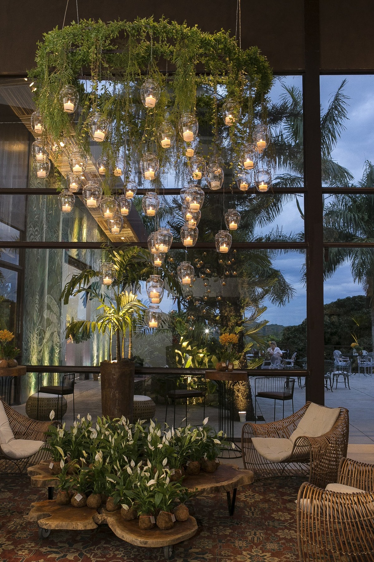 Evento Empresarial NDF - Jardins Independência Arte Floral - Susana Araújo - Projeto Adriana Andriole 