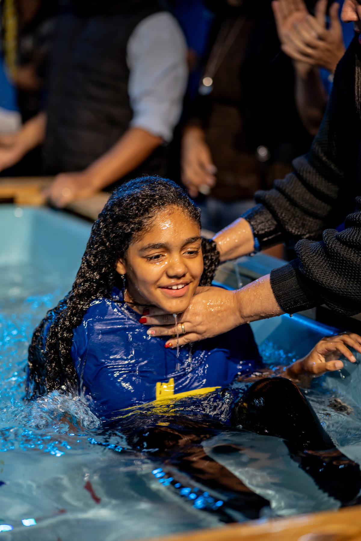 Comunidade da Graça cgguarulhos Cg Guarulhos FERNANDO DINIZ Pastor Fernando Diniz Batismo Batismo nas águas fotografia Jesus Igreja Família