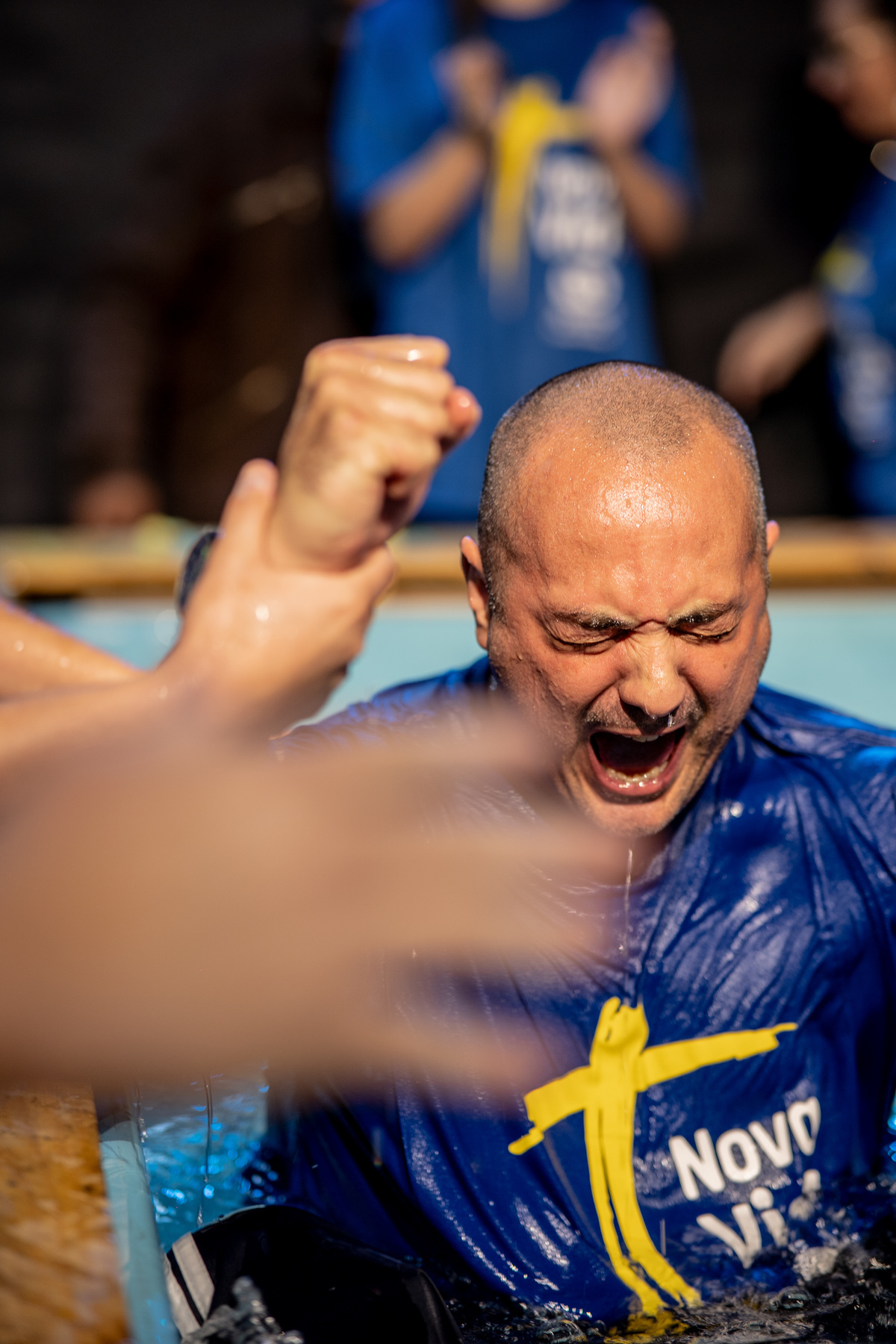 Comunidade da Graça cgguarulhos Cg Guarulhos FERNANDO DINIZ Pastor Fernando Diniz Batismo Batismo nas águas fotografia Jesus Igreja Família